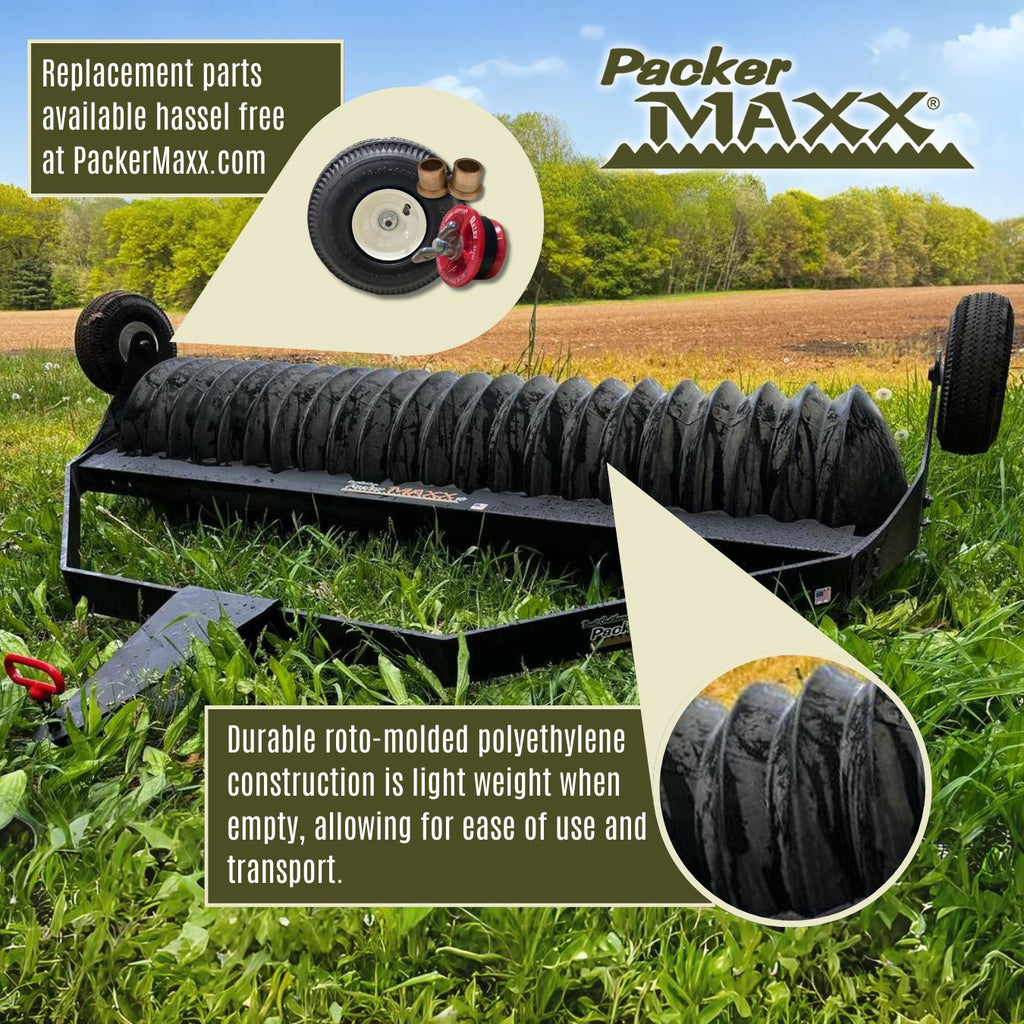 Water Filled Cultipacker for Habitat Boost & Efficient Land Prep